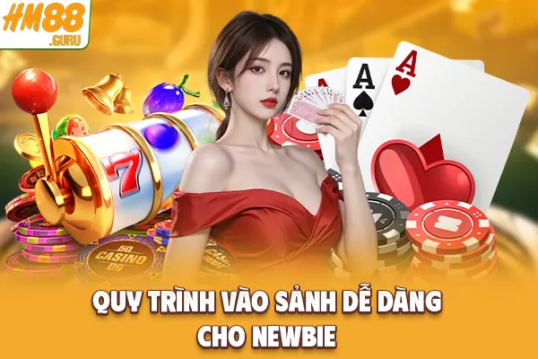 Quy trình vào sảnh dễ dàng cho newbie
